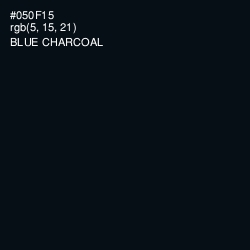#050F15 - Blue Charcoal Color Image